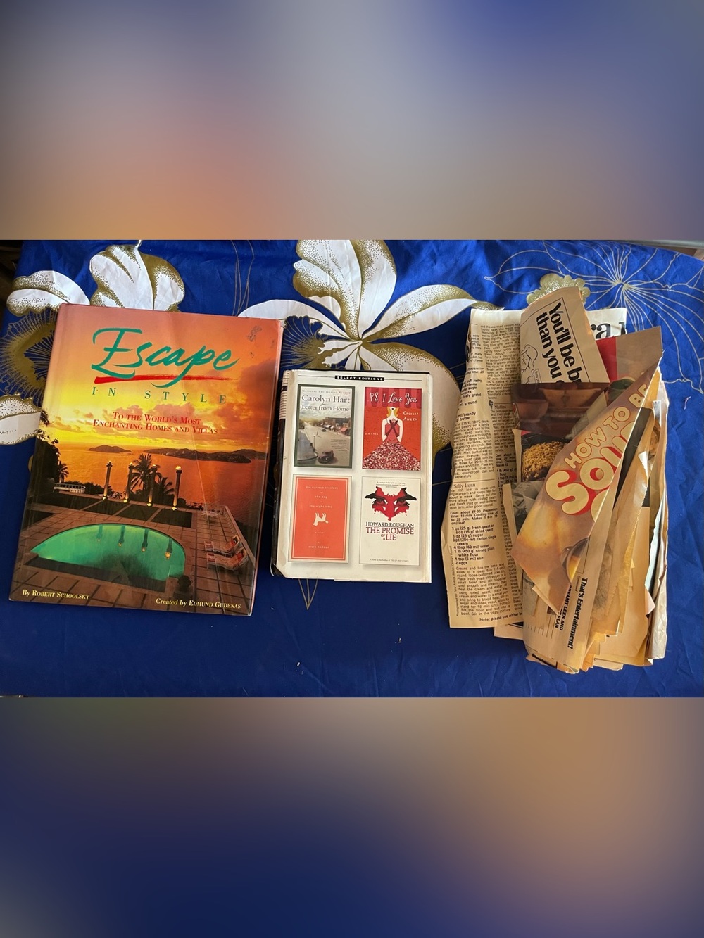 Books & Vintage Paper Empherma Lot